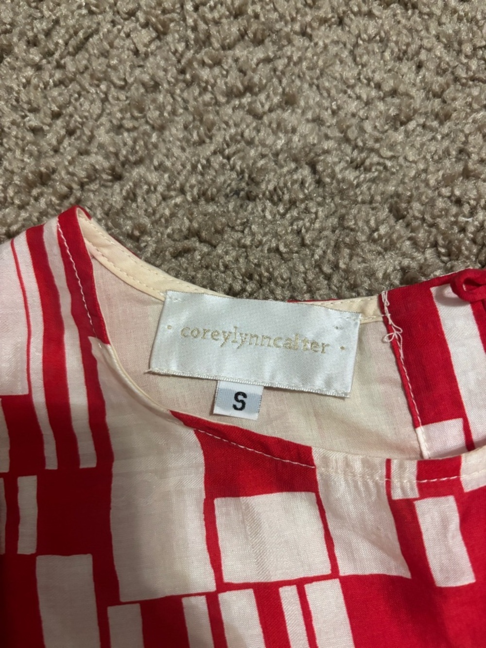 Anthropologie Corey Lynn Calter Ruffled Blouse Small - Picture 4 of 7